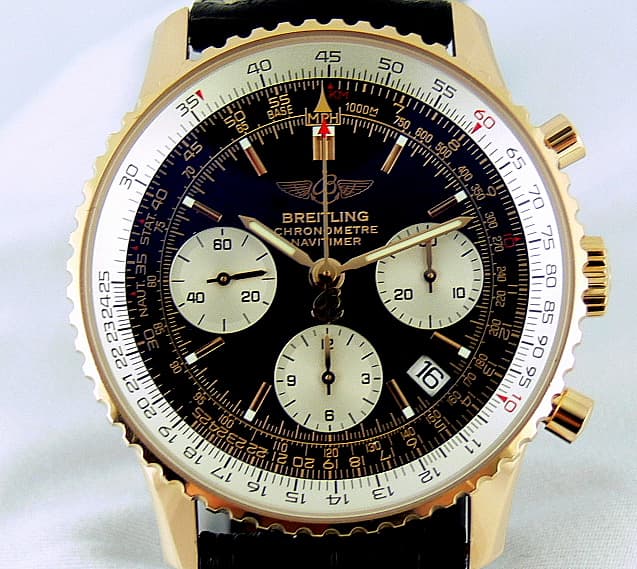 Breitling Navitimer Chrono 18K Rose Gold
