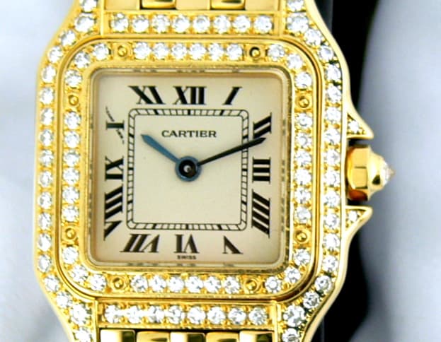 Cartier Panthere YG/YG lady