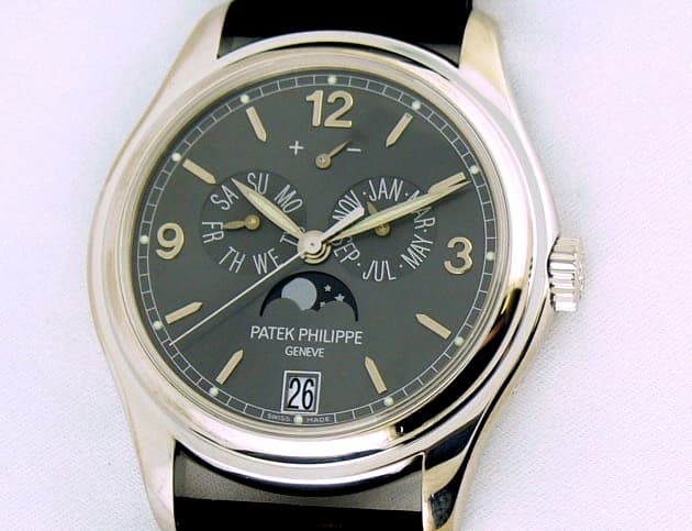 Patek Philippe 5146 White Gold Annual Calendar Gray Dial

