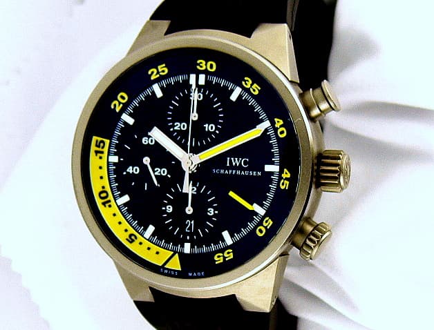 IWC Aquatimer Split Minute Chrono
Titanium Black Dial
