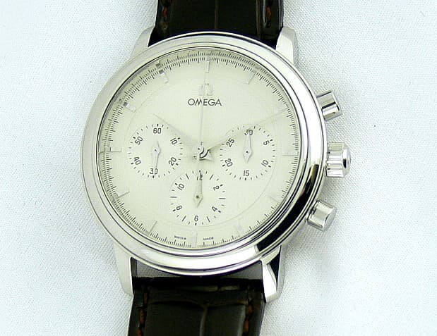 Omega De Ville Prestige Chrono SS Strap