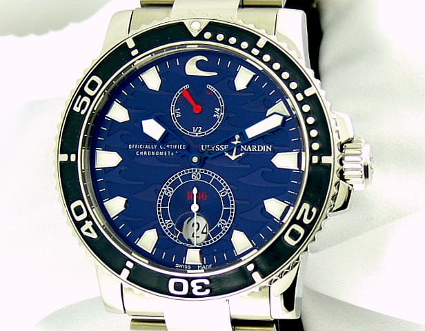 Ulysse Nardin Marine Blue Surf Limited Edition Bracelet/Rubber 