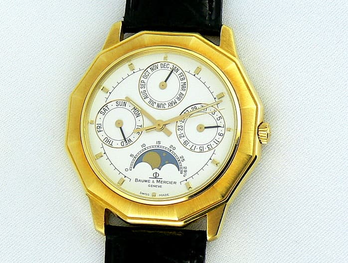 Baume & Mercier Riviera YG Triple Date