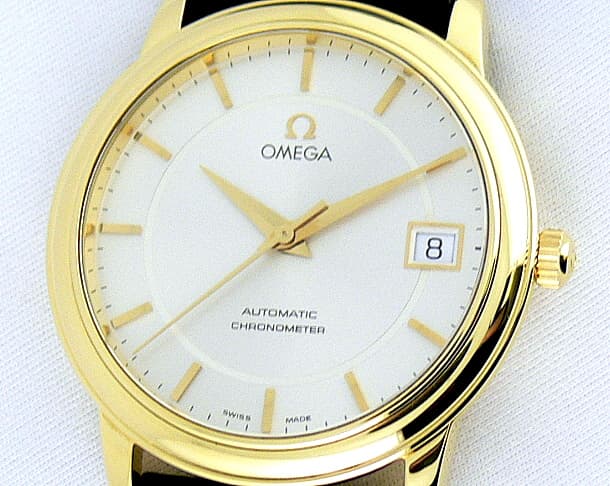 Omega Automatic Chronometer 18k YG/Strap