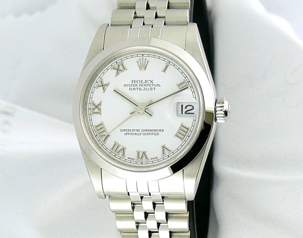 Rolex Datejust Midsize White Dial Y Series