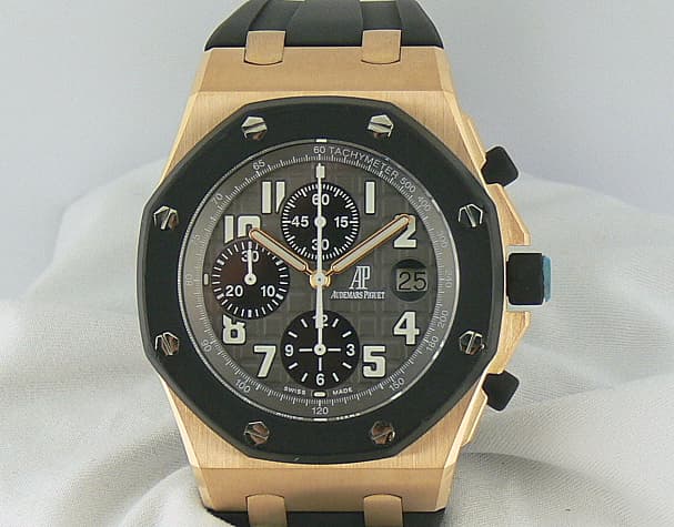 Audemars Piguet Offshore Rubber Bezel Rose Gold
