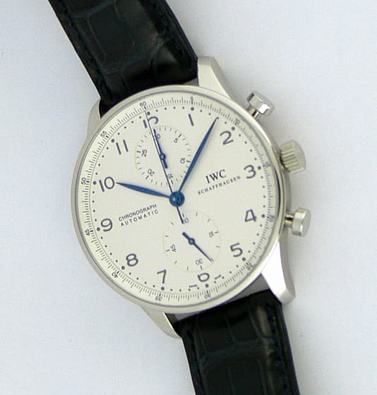 IWC Portugieser Chrono Silver Dial