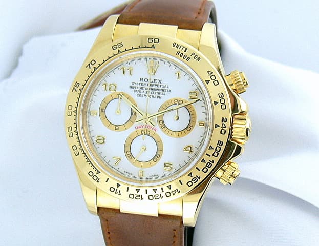 Rolex Daytona Yellow Gold Strap