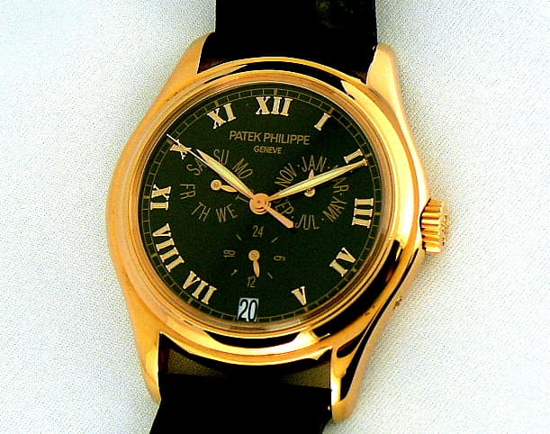 Patek Philippe Annual Calendar 5035 Rose Gold Black Dial