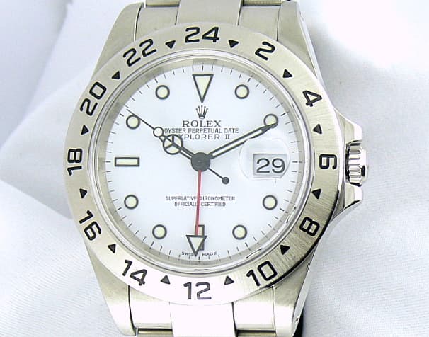 Rolex Explorer II White Dial