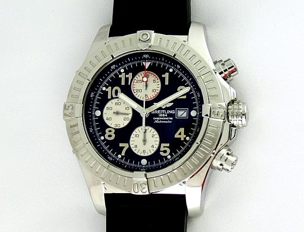 Breitling Aeromarine Super Avenger
Black Dial