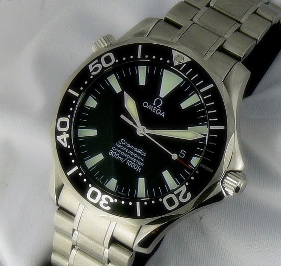 Omega Seamaster Black Dial
