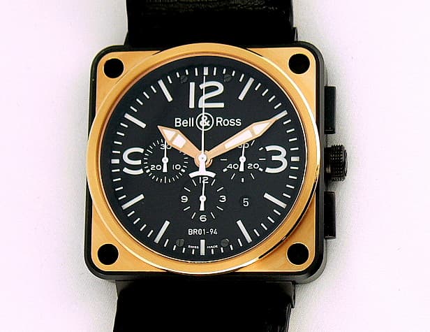 Bell & Ross BR 01-94 Chronograph
Rose Gold