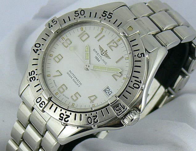 Breitling Aeromarine Colt Automatic White Dial