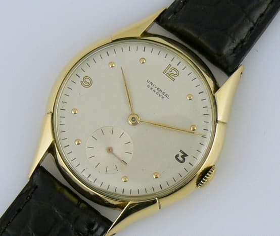 Universal Geneve 18k Yellow Gold Manual