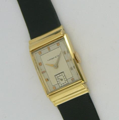 Hamilton "Gordon," Made for Tiffany & Co. 
18K YG