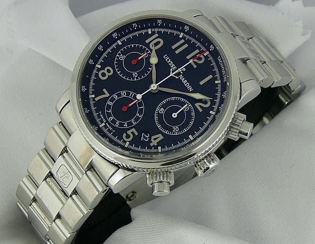 Ulysse Nardin Marine Chronograph Steel