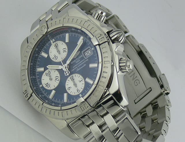 Breitling Chronomat Evolution
SS/SS blue