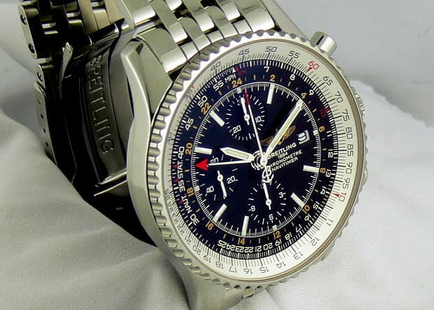 Breitling Navitimer World Black Dial SS/SS
