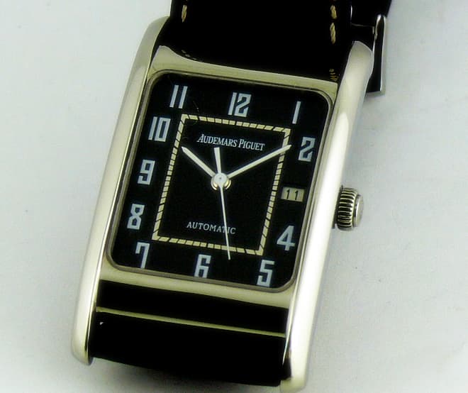 Audemars Piguet Edward Piguet Auto SS Black Dial