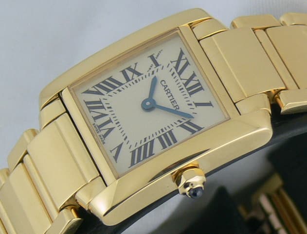 Cartier Tank Francaise YG/YG