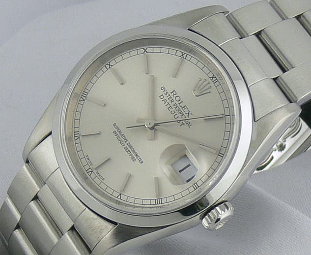 Rolex Datejust Silver Dial