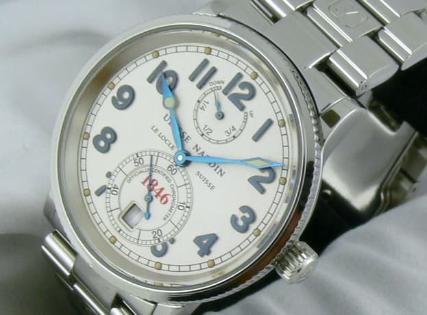 Ulysse Nardin Marine Chronometer 1846 Silver
