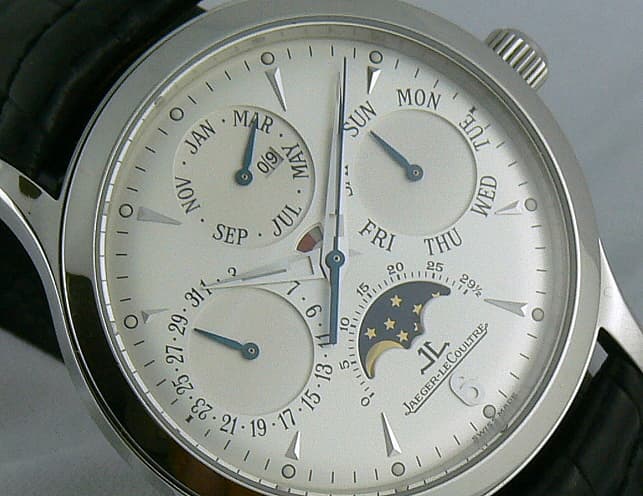 Jaeger LeCoultre Master Perpetual Steel Silver