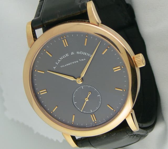A. Lange and Sohne Saxonia Rose