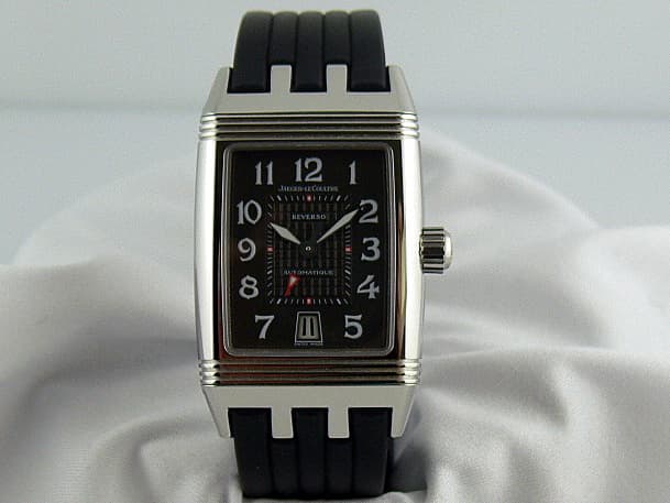 Jaeger LeCoultre Gran'Sport Steel/Rubber Auto Black