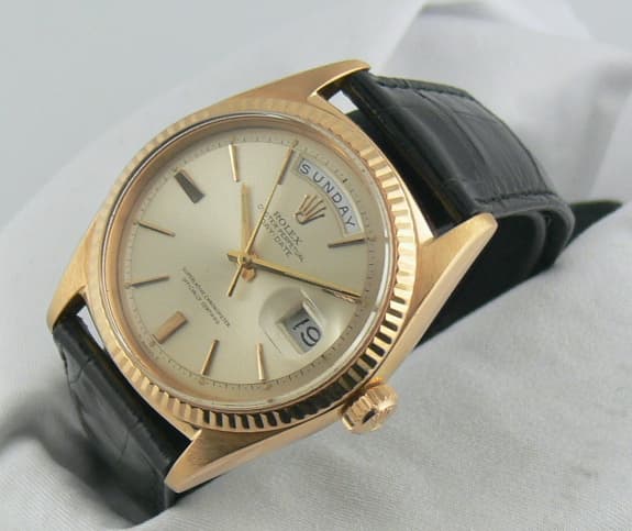 Rolex Day-Date Rose Gold
 Circa 1959 Mint