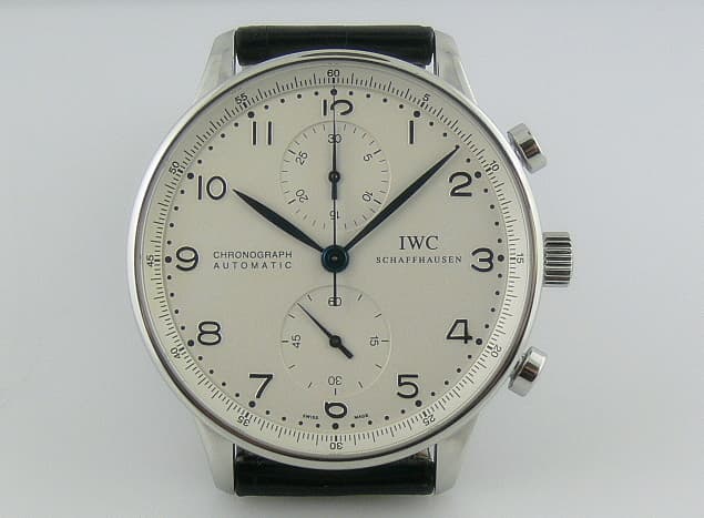IWC Portugieser Chrono Silver Dial