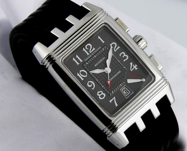 Jaeger LeCoultre Gran'Sport Chrono Black SS/Rubber 