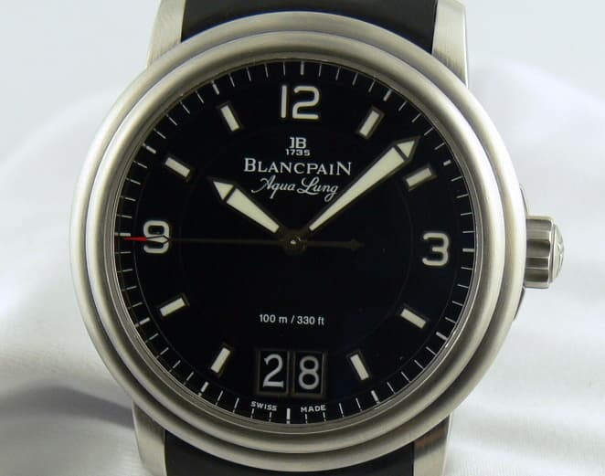 Blancpain Aqualung Rubber
Big Date

