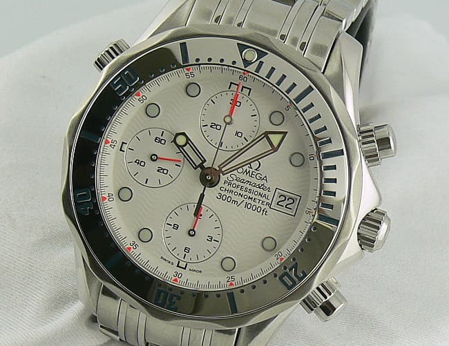 Omega Seamaster Chrono SS/SS
White