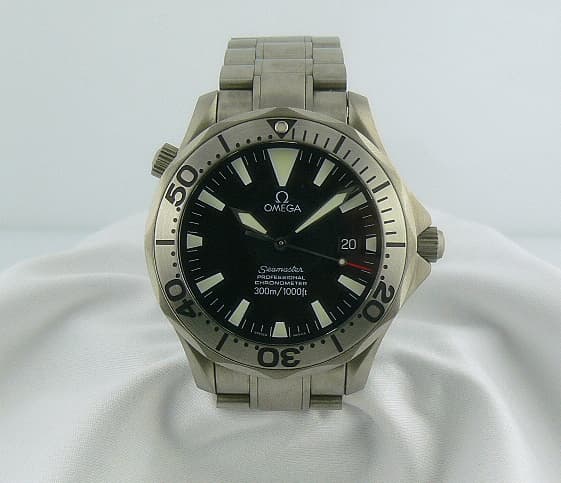 Omega Seamaster Black Dial
Titanium