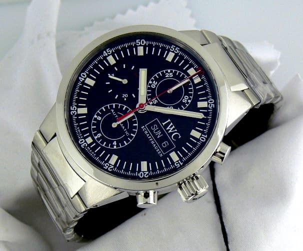 IWC GST Split SS/SS Black Dial
