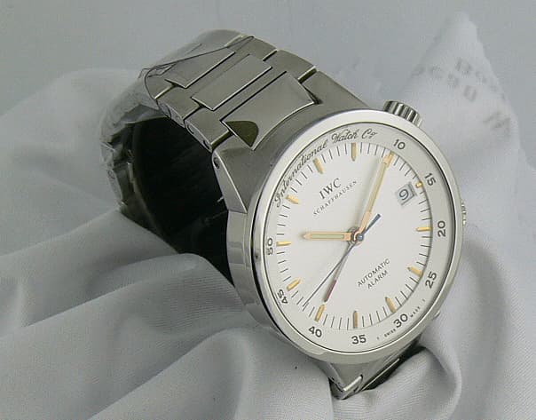 IWC GST Alarm SS/SS Silver Dial