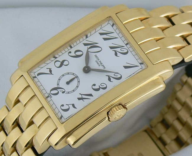 Patek Philippe Gondolo 5024 YG/YG White Dial 