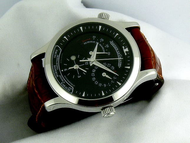 Jaeger LeCoultre Master Geo Steel Black