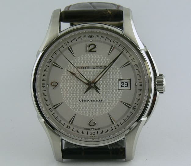 Hamilton PEDRO Jazzmaster Viewmatic SS/Strap 40 mm