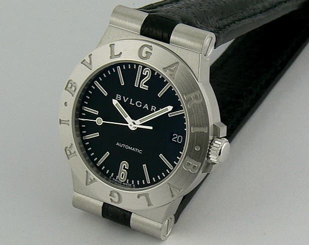 Bulgari Diagono 
Auto WG
Black Dial