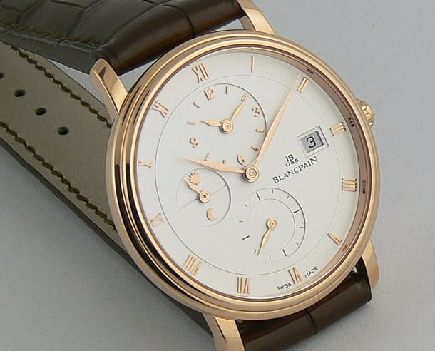 Blancpain Villeret Timezone Rose