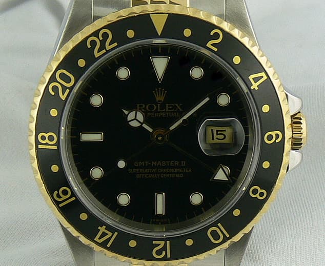Rolex GMT Master II 2T
Black 
