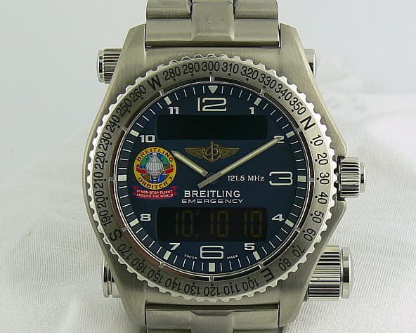Breitling Emergency Orbiter 3 Blue Dial