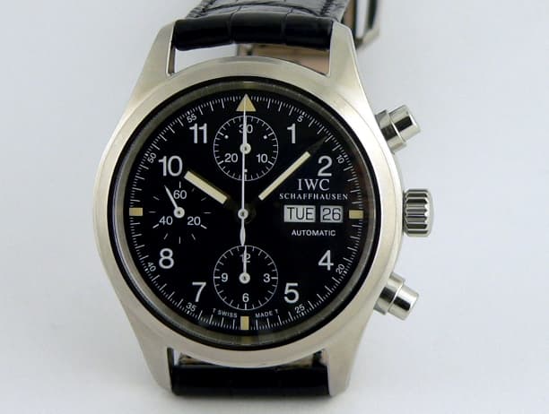 IWC Flieger Chrono Auto Black Dial