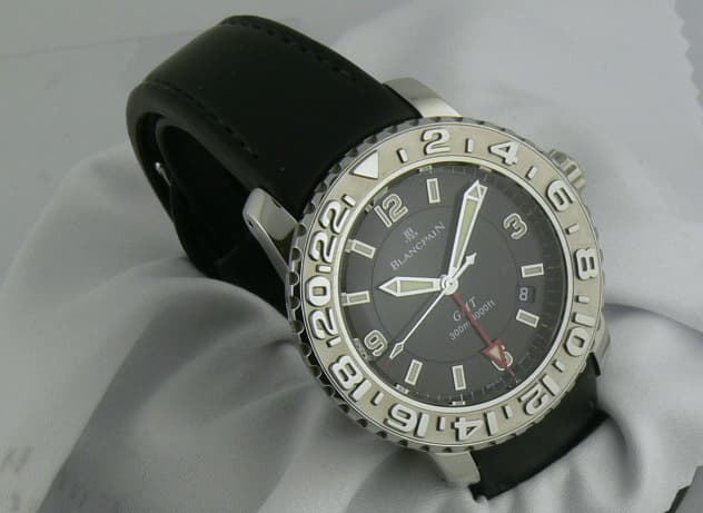 Blancpain GMT SS/Rubber Black