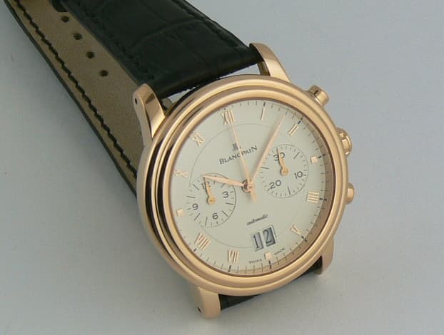 Blancpain Villeret Chrono Big Date Rose