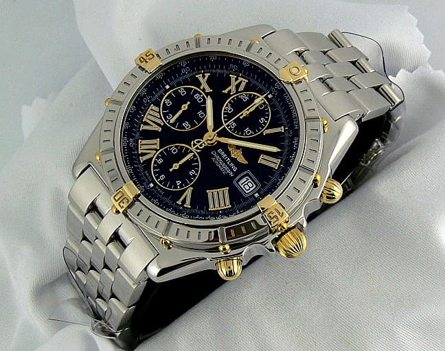 Breitling Crosswind SS/SS Black Dial
