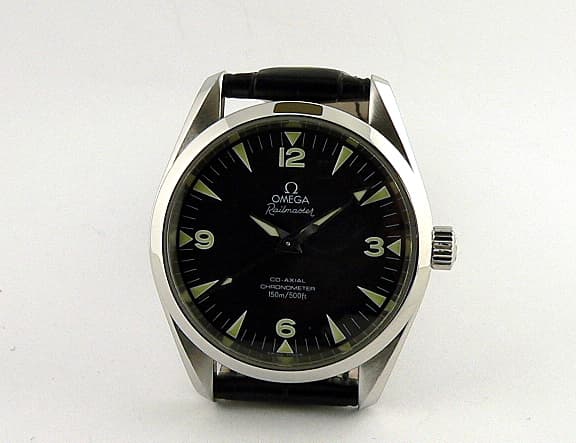 Omega Aqua Terra Railmaster SS Black Dial